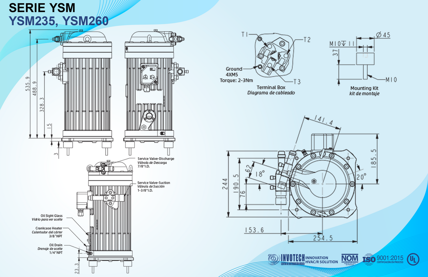 YSM260E7G-100