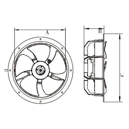 Motor MDAC6115R200